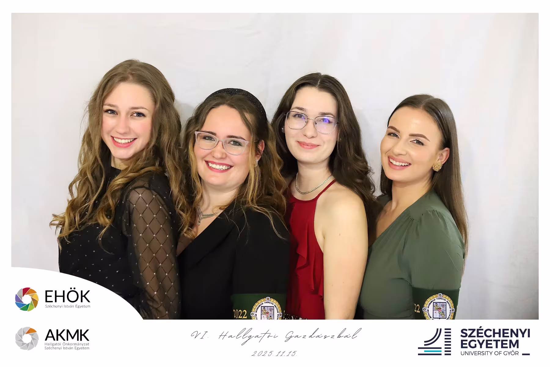 Snapify szelfigép a VI. Hallgatói Gazdászbálon a Széchenyi István Egyetemen