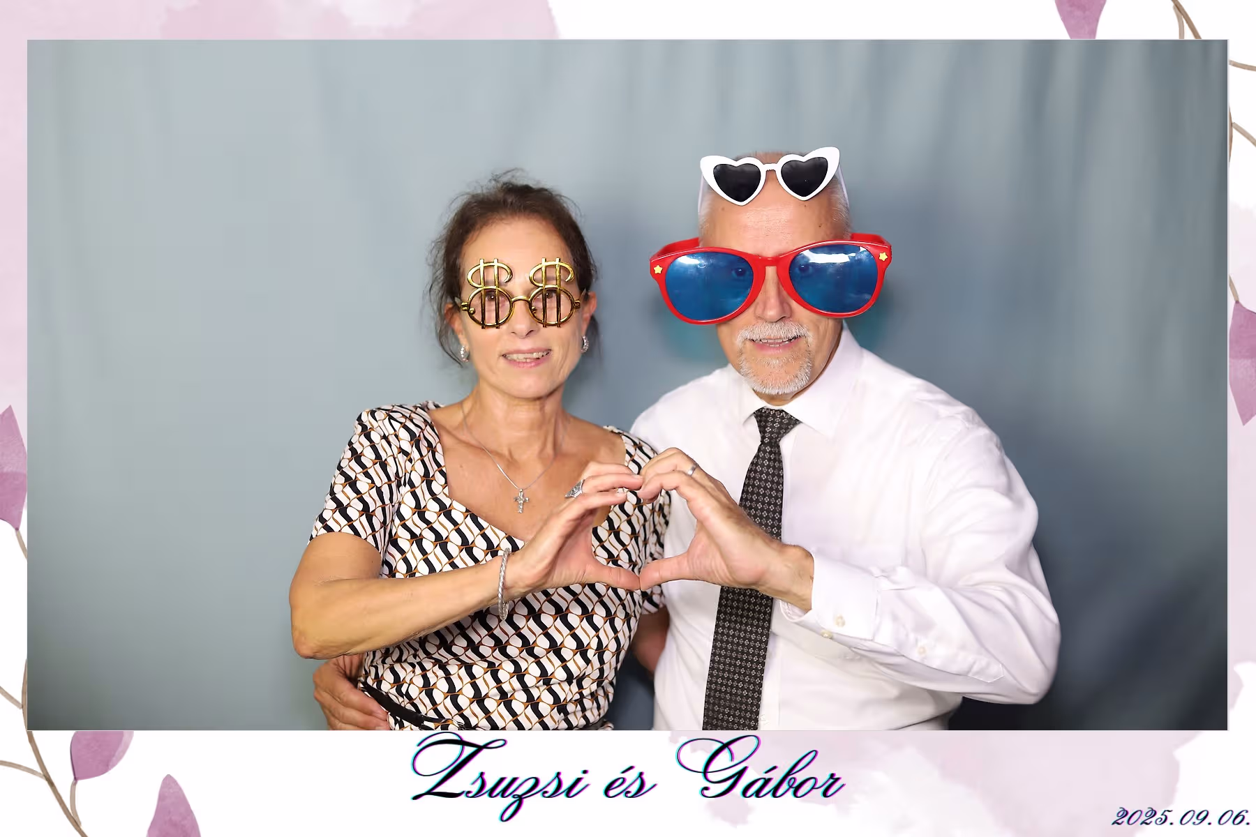 Snapify szelfigép esküvőn az uzsai Kerekerdőben – fotózás a vendégekkel